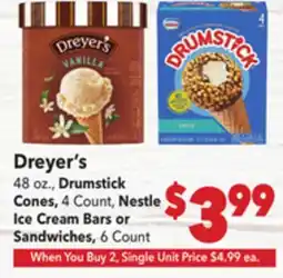 Vallarta Supermarkets Dreyer's offer