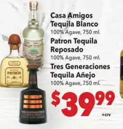 Vallarta Supermarkets Casa Amigos Tequila Blanco offer