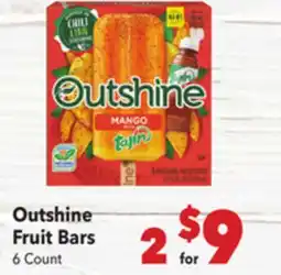 Vallarta Supermarkets Outshine Fruit Bars offer