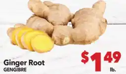 Vallarta Supermarkets Ginger Root/GENGIBRE offer