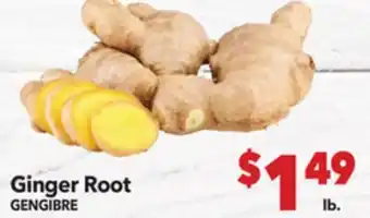 Vallarta Supermarkets Ginger Root/GENGIBRE offer