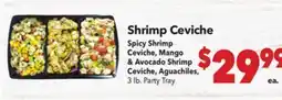 Vallarta Supermarkets Shrimp Ceviche offer