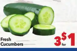 Vallarta Supermarkets Fresh Cucumbers offer