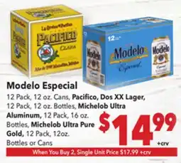 Vallarta Supermarkets Modelo Especial offer