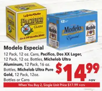 Vallarta Supermarkets Modelo Especial offer