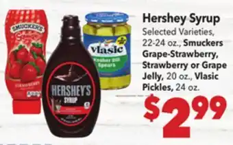 Vallarta Supermarkets Hershey Syrup offer