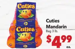 Vallarta Supermarkets Cuties Mandarin offer