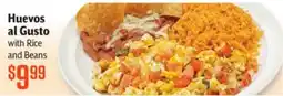 Vallarta Supermarkets Huevos al Gusto / with Rice and Beans offer