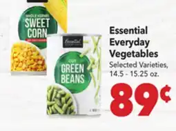 Vallarta Supermarkets Essential Everyday Vegetables offer