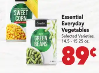 Vallarta Supermarkets Essential Everyday Vegetables offer