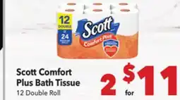 Vallarta Supermarkets Scott Comfort Plus Bath Tissue offer
