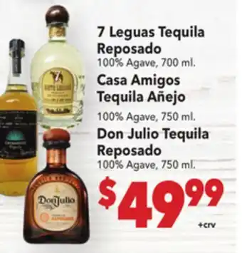 Vallarta Supermarkets Leguas Tequila Reposado offer