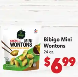 Vallarta Supermarkets Bibigo Mini Wontons offer