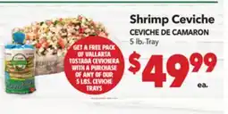 Vallarta Supermarkets Shrimp Ceviche / CEVICHE DE CAMARON offer