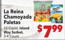 Vallarta Supermarkets La Reina Chamoyada Paletas offer
