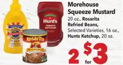 Vallarta Supermarkets Morehouse Squeeze Mustard offer