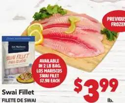 Vallarta Supermarkets Swai Fillet / FILETE SWAI offer