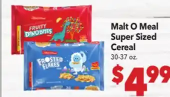 Vallarta Supermarkets Malt O Meal Super Sized Cereal offer