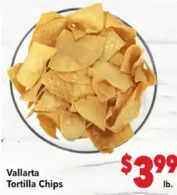 Vallarta Supermarkets Vallarta Tortilla Chips offer