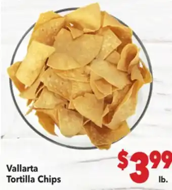 Vallarta Supermarkets Vallarta Tortilla Chips offer