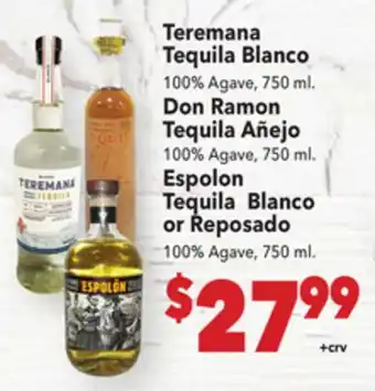 Vallarta Supermarkets Teremana Tequila Blanco offer