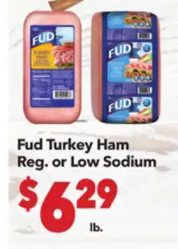 Vallarta Supermarkets Fud Turkey Ham Reg. or Low Sodium offer