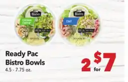 Vallarta Supermarkets Ready Pac Bistro Bowls offer