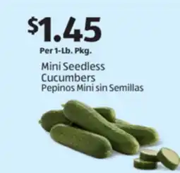 Aldi Mini Seedless Cucumbers offer