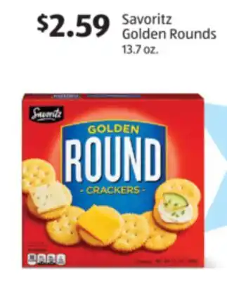 Aldi Savoritz Golden Rounds offer