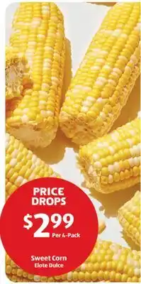 Aldi Sweet Corn offer