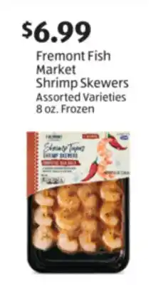 Aldi Fremont Fish Market Shrimp Skewers offer
