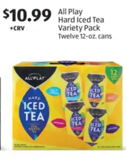 Aldi All Play Hard Iced Tea Variety Pack offer
