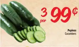 El Super Fresh Cucumbers offer