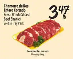 El Super Fresh Fresh Whole Sliced Beef Shanks offer