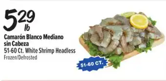 El Super Fresh White Shrimp Headless offer