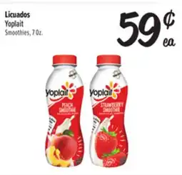 El Super Fresh Yoplait Smoothies offer