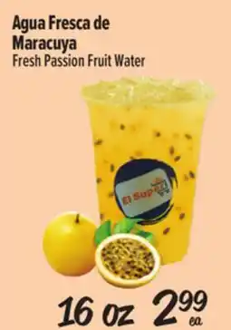 El Super Fresh Fresh Passion Fruit Water offer