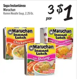 El Super Fresh Maruchan Ramen Noodle Soup offer