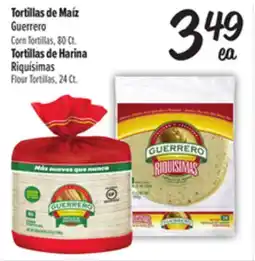 El Super Fresh Guerrero Corn Tortillas 80 Ct., Flour Tortillas, 24 Ct offer