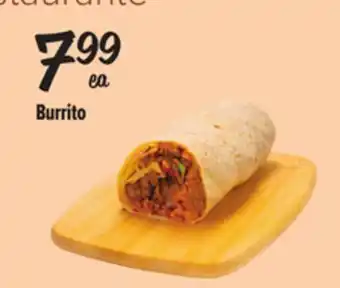 El Super Fresh Burrito offer