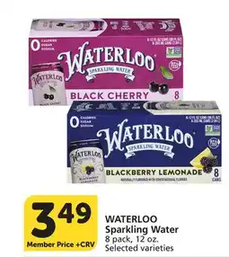 Vons WATERLOO Sparkling Water offer