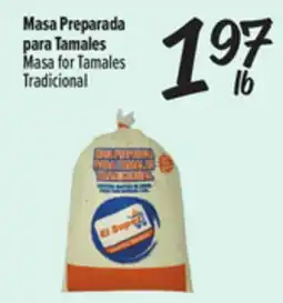 El Super Fresh Masa for Tamales Tradicional offer