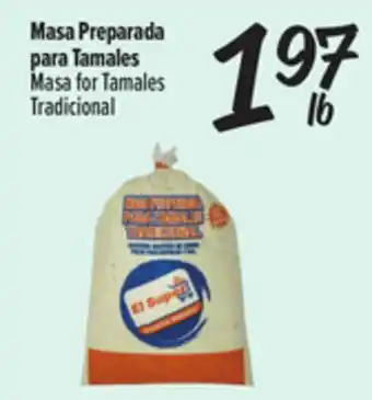 El Super Fresh Masa for Tamales Tradicional offer