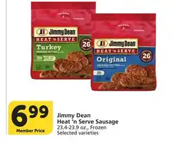Vons Jimmy Dean Heat'n Serve Sausage offer