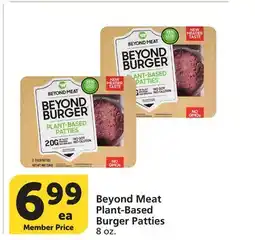 Vons Beyond Meat Plant-Based Burger Patties offer