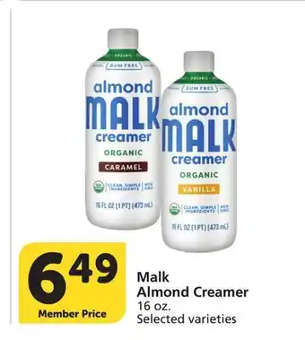 Vons Malk Almond Creamer offer