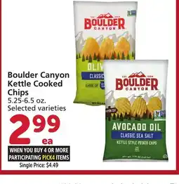 Vons Boulder Canyon Kettle Cooked Chips offer