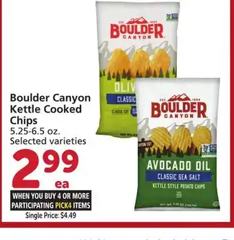 Vons Boulder Canyon Kettle Cooked Chips offer