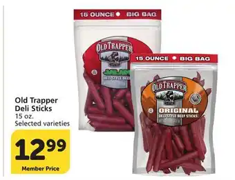 Vons Old Trapper Deli Sticks offer
