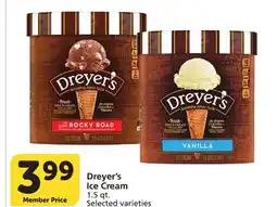 Vons Dreyer's Ice Cream offer